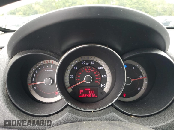 2013 Kia Forte LX with VIN KNAFT4A28D5709015, listed as a Copart auction lot 72903314 with 224,812 mi miles and Salvage Title. Bid and sale history available at carsss.com. Image 9.
