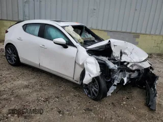 2023 Mazda 3 S Preferred with VIN JM1BPALM1P1609997, listed as a Copart auction lot 49147615 with Not provided miles and Non repairable. Bid and sale history available at DreamBid. Image 4.