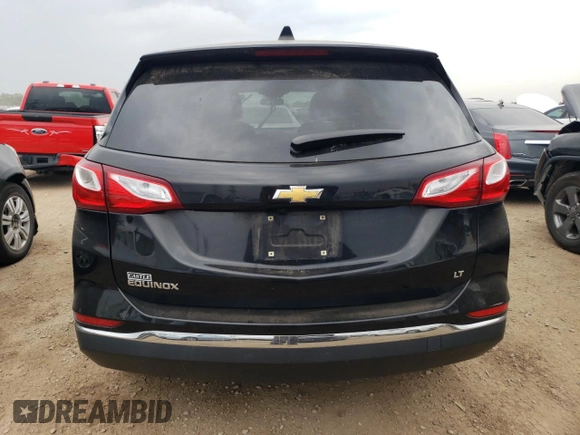 2018 Chevrolet Equinox LT with VIN 3GNAXJEV2JL100543, listed as a Copart auction lot 60306135 with 65,539 mi miles and Salvage title. Bid and sale history available at DreamBid. Image 6.