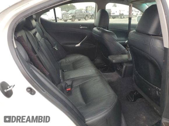 2013 Lexus IS with VIN JTHBE5C29D5031596, listed as a Copart auction lot 80973604 with 133,409 mi miles and Salvage Title. Bid and sale history available at carsss.com. Image 11.