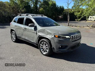 2021 Jeep Cherokee Latitude Plus with VIN 1C4PJMLB5MD109942, listed as a Copart auction lot 66739905 with 20,197 mi miles and Clean title. Bid and sale history available at DreamBid. Image 1.