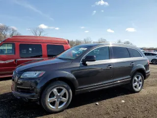 2014 Audi Q7 Premium Plus with VIN WA1LMAFE2ED013546, listed as a Copart auction lot 51327055 with 122,951 mi miles and Clean title. Bid and sale history available at DreamBid. Image 1.