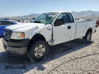 2006 Ford F-150 XL with VIN 1FTRF145X6NA24562, listed as a Copart auction lot 60331985 with 247,137 mi miles and Salvage title. Bid and sale history available at DreamBid. Image 1.