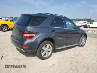 2011 Mercedes-Benz M 350 with VIN 4JGBB5GB6BA624398, listed as a Copart auction lot 45705375 with 110,699 mi miles and Salvage title. Bid and sale history available at DreamBid. Image 3.