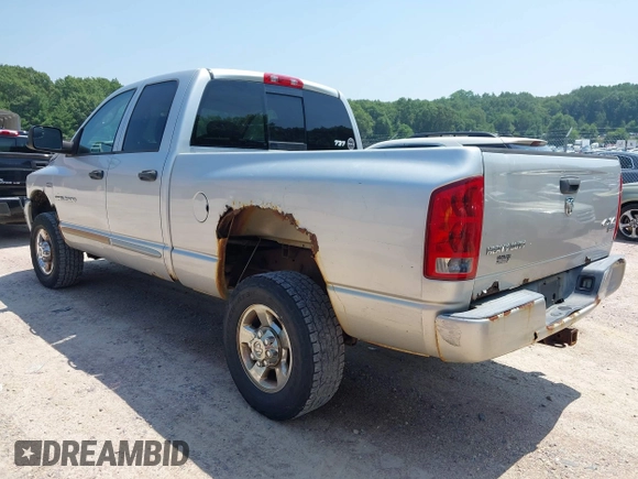 2006 Dodge 2500 SLT with VIN 3D7KS28D76G284730, listed as a IAAI auction lot 42716906 with 128,281 mi miles and . Bid and sale history available at DreamBid. Image 3.