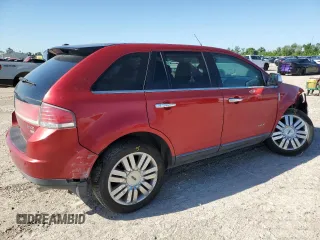 2010 Lincoln MKX with VIN 2LMDJ8JC9ABJ21194, listed as a Copart auction lot 52019495 with 0 mi miles and Salvage Title. Bid and sale history available at carsss.com. Image 3.