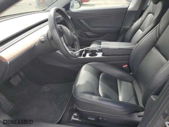 2018 Tesla Model 3 Long Range Battery with VIN 5YJ3E1EA1JF158257, listed as a Copart auction lot 49722065 with 48,657 mi miles and Salvage Title. Bid and sale history available at carsss.com. Image 7.