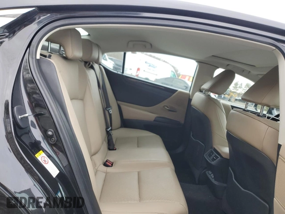 2019 Lexus ES with VIN 58ABZ1B1XKU013266, listed as a Copart auction lot 43569625 with 63,461 mi miles and Salvage Title. Bid and sale history available at carsss.com. Image 10.