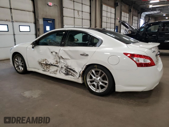 2011 Nissan Maxima SV with VIN 1N4AA5AP6BC847364, listed as a Copart auction lot 57352625 with 187,246 mi miles and Salvage title. Bid and sale history available at DreamBid. Image 2.