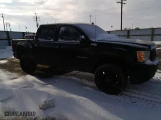 2013 GMC Sierra 1500 SLT with VIN 3GTP2WE76DG301097, listed as a Copart auction lot 42547415 with 240,595 mi miles and Salvage Title. Bid and sale history available at carsss.com. Image 4.