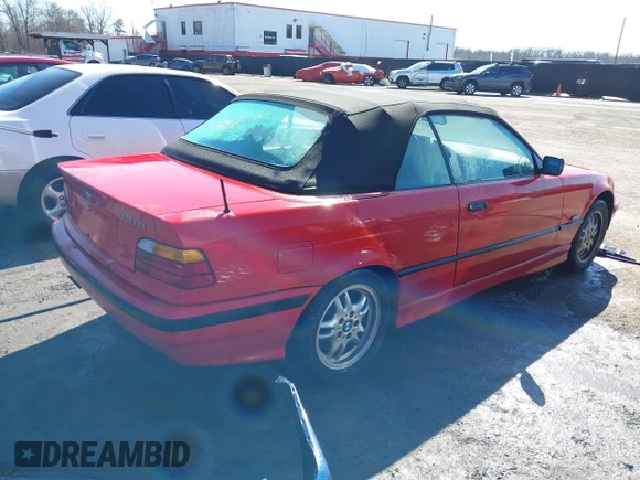 1996 BMW 3 Series with VIN WBABK7320TET61533, listed as a IAAI auction lot 41568603 with 102,552 mi miles and . Bid and sale history available at DreamBid. Image 4.