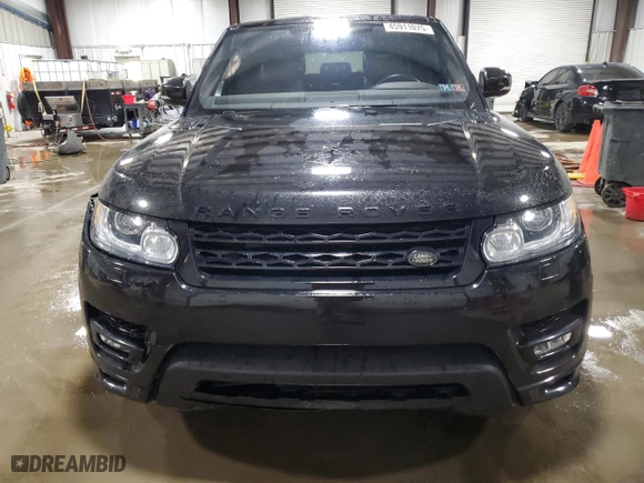 2017 Land Rover Range Rover Sport HSE Dynamic with VIN SALWV2FV5HA684634, listed as a Copart auction lot 45911075 with 61,555 mi miles and Salvage Title. Bid and sale history available at carsss.com. Image 5.