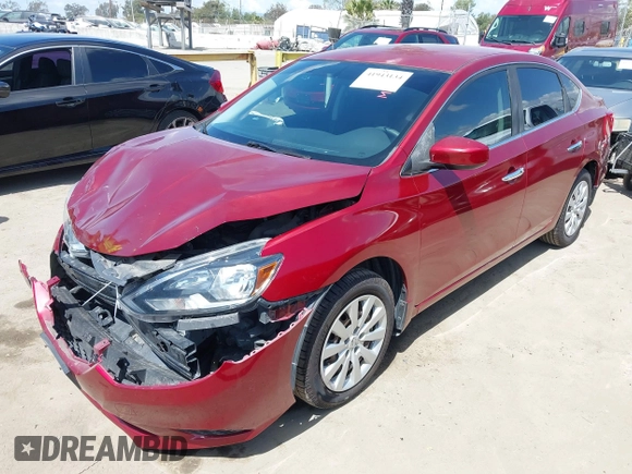 2017 Nissan Sentra S with VIN 3N1AB7AP6HY404508, listed as a IAAI auction lot 41943134 with 54,649 mi miles and . Bid and sale history available at carsss.com. Image 18.