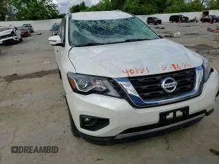 2020 Nissan Pathfinder SV with VIN 5N1DR2BN3LC623039, listed as a Copart auction lot 58054035 with 35,798 mi miles and Salvage title. Bid and sale history available at DreamBid. Image 14.