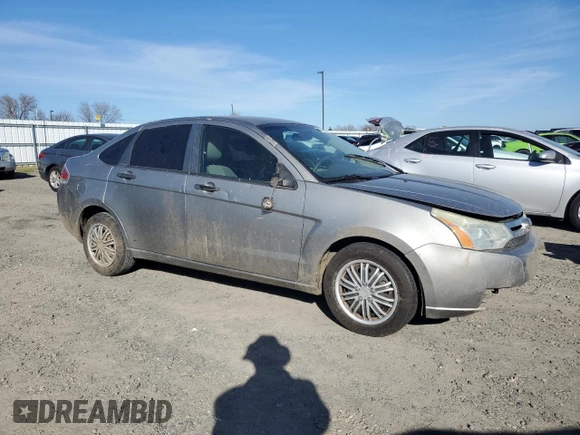 2008 Ford Focus S with VIN 1FAHP34N98W204669, listed as a Copart auction lot 46418445 with 197,594 mi miles and Salvage Title. Bid and sale history available at carsss.com. Image 4.