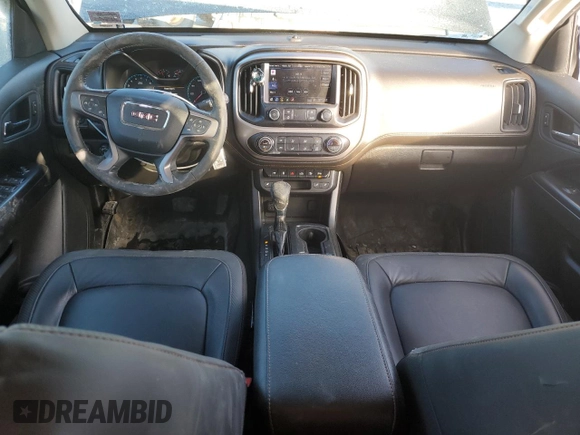 2022 GMC Canyon 4WD AT4 w/Leather with VIN 1GTG6FEN1N1327710, listed as a Copart auction lot 43038405 with 45,034 mi miles and Clean Title. Bid and sale history available at carsss.com. Image 8.