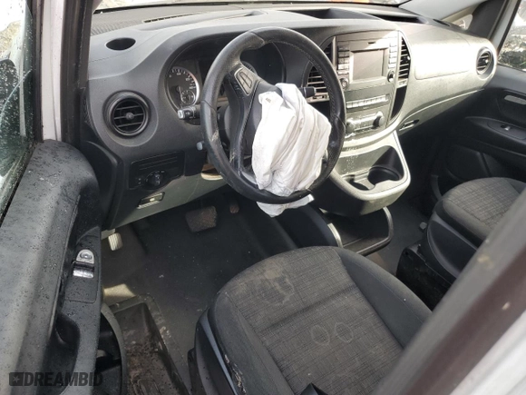 2016 Mercedes-Benz Metris Cargo Van with VIN WD3PG2EA1G3064168, listed as a Copart auction lot 84385604 with 0 mi miles and Salvage Title. Bid and sale history available at carsss.com. Image 8.