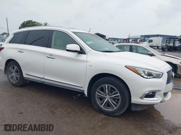 2019 Infiniti QX60 Pure with VIN 5N1DL0MN6KC501941, listed as a IAAI auction lot 42384227 with 103,470 mi miles and . Bid and sale history available at DreamBid. Image 1.