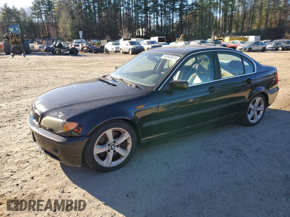 2002 BMW 3 Series 330i with VIN WBAEV53472KM17221, listed as a Copart auction lot 80840674 with 95,949 mi miles and Clean Title. Bid and sale history available at carsss.com. Image 1.