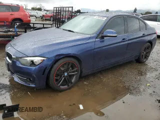 2016 BMW 3 Series 328i with VIN WBA8E9G55GNT81414, listed as a Copart auction lot 47995395 with 87,793 mi miles and Salvage Title. Bid and sale history available at carsss.com. Image 1.