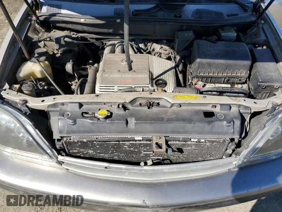 2001 Lexus RX 300 with VIN JTJHF10U210213508, listed as a Copart auction lot 48119155 with 310,023 mi miles and Salvage Title. Bid and sale history available at carsss.com. Image 12.
