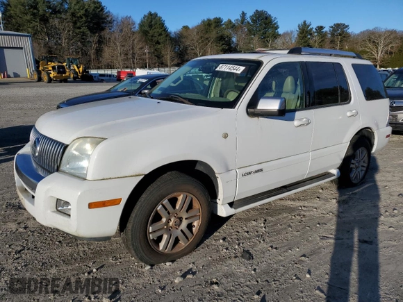 2007 Mercury Mountaineer Premier with VIN 4M2EU48897UJ06312, listed as a Copart auction lot 87114544 with 110,442 mi miles and Clean Title. Bid and sale history available at carsss.com. Image 1.