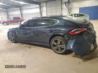 2014 Porsche Panamera 4S Executive with VIN WP0BB2A7XEL062022, listed as a Copart auction lot 52533055 with 66,192 mi miles and Salvage Title. Bid and sale history available at DreamBid. Image 2.