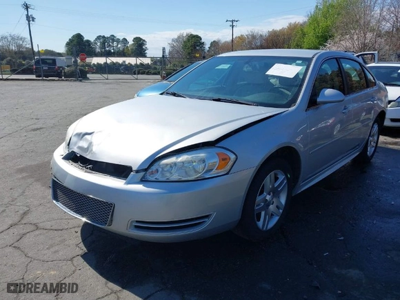 2016 Chevrolet Impala Limited LT with VIN 2G1WB5E32G1136108, listed as a IAAI auction lot 41878419 with 175,859 mi miles. Bid and sale history available at carsss.com. Image 2.