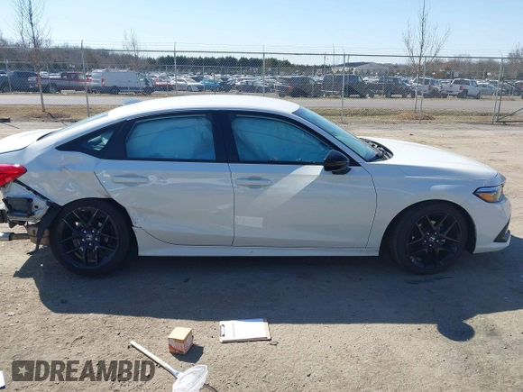 2024 Honda Civic Sport with VIN 2HGFE2F52RH533388, listed as a IAAI auction lot 41775534 with 20,678 mi miles and . Bid and sale history available at DreamBid. Image 14.