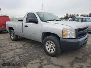 2011 Chevrolet Silverado 1500 Work Truck with VIN 1GCNKPEA5BF166296, listed as a Copart auction lot 43969885 with 178,859 mi miles and Salvage Title. Bid and sale history available at carsss.com. Image 4.