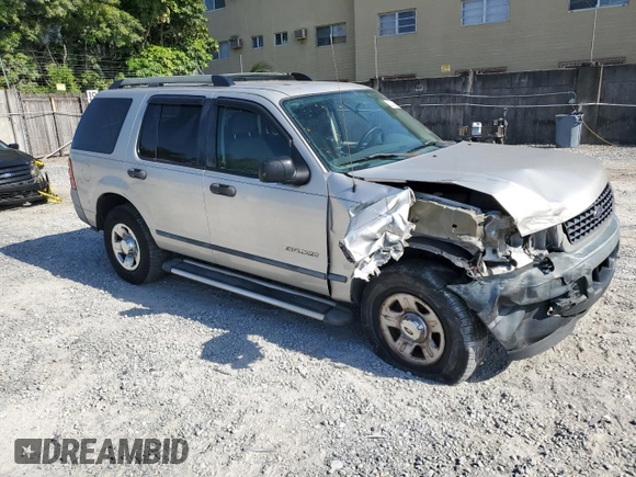 2005 Ford Explorer XLS with VIN 1FMZU62K25ZA77609, listed as a Copart auction lot 52037695 with 132,373 mi miles and Salvage Title. Bid and sale history available at DreamBid. Image 4.