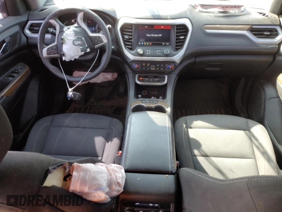 2021 GMC Acadia SLE with VIN 1GKKNKLA0MZ177941, listed as a Copart auction lot 51217025 with 145,530 mi miles and Salvage title. Bid and sale history available at DreamBid. Image 8.