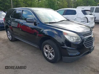 2017 Chevrolet Equinox LS z VIN 2GNALBEK0H1524676, wystawiony jako IAAI lot #42198904 z przebiegiem 157 194 mil mil oraz . Historia ofert i sprzedaży dostępna na DreamBid. Obrazek 1.