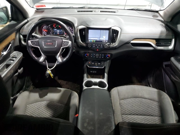 2018 GMC Terrain SLE with VIN 3GKALTEX5JL250037, listed as a Copart auction lot 44577295 with 121,523 mi miles and Salvage Title. Bid and sale history available at carsss.com. Image 8.