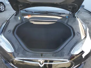 2015 Tesla Model S 85D with VIN 5YJSA1S29FF084680, listed as a Copart auction lot 51488045 with 116,690 mi miles and Salvage Title. Bid and sale history available at carsss.com. Image 12.