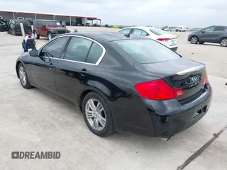 2010 Infiniti G37 Journey with VIN JN1CV6AP0AM403860, listed as a IAAI auction lot 42193025 with 209,428 mi miles and . Bid and sale history available at DreamBid. Image 3.