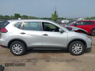 2017 Nissan Rogue SV with VIN KNMAT2MV7HP565670, listed as a IAAI auction lot 42435654 with 99,114 mi miles and . Bid and sale history available at DreamBid. Image 13.