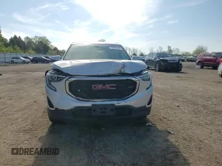2019 GMC Terrain SLE with VIN 3GKALTEV9KL150099, listed as a Copart auction lot 55633105 with 117,023 mi miles and Salvage title. Bid and sale history available at DreamBid. Image 13.