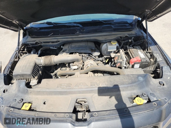 2019 Ram 1500 Rebel z VIN 1C6SRFET7KN875819, wystawiony jako Copart lot #57805775 z przebiegiem 80 521 mil mil oraz Szkoda całkowita • Salvage title. Historia ofert i sprzedaży dostępna na DreamBid. Obrazek 11.