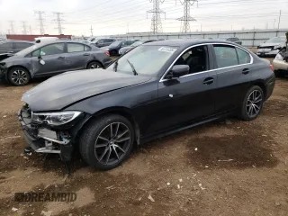 2021 BMW 3 Series 330i xDrive with VIN 3MW5R7J04M8C07390, listed as a Copart auction lot 70503912 with 25,215 mi miles. Bid and sale history available at carsss.com. Image 1.