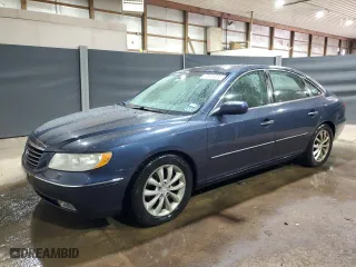 2007 Hyundai Azera SE with VIN KMHFC46F37A181759, listed as a Copart auction lot 77031524 with 179,885 mi miles and Clean Title. Bid and sale history available at carsss.com. Image 1.