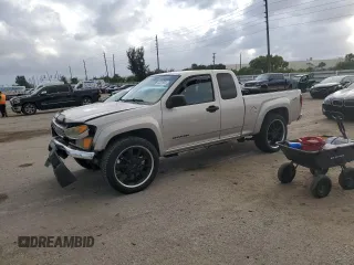 2005 GMC Canyon SLE Z71 with VIN 1GTDS196958208945, listed as a Copart auction lot 78331584 with 163,341 mi miles and Salvage Title. Bid and sale history available at carsss.com. Image 1.