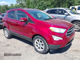 2019 Ford EcoSport SE с VIN MAJ3S2GE3KC273638, выставлен на аукционе IAAI как лот 42346585 с пробегом 37 991 миль миль и . История ставок и продаж доступна на DreamBid. Изображение 1.