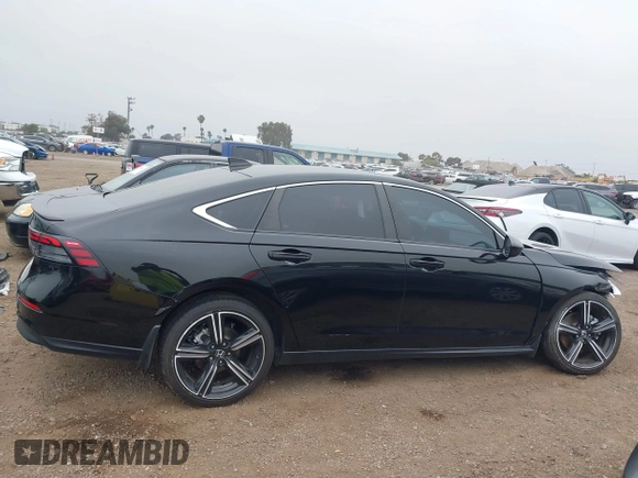 2024 Honda Accord Sport with VIN 1HGCY2F57RA009940, listed as a IAAI auction lot 42142419 with 13,183 mi miles and . Bid and sale history available at DreamBid. Image 13.