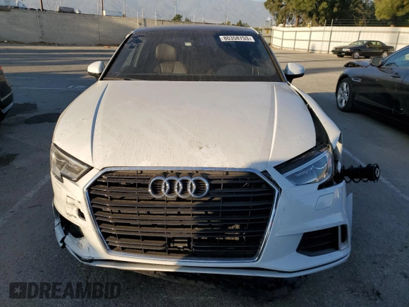 2018 Audi A3 Sedan Premium with VIN WAUAUGFF6J1042212, listed as a Copart auction lot 80358753 with 64,712 mi miles. Bid and sale history available at carsss.com. Image 5.