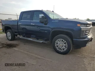 2022 Chevrolet Silverado 3500HD High Country with VIN 1GC4YVEY9NF324803, listed as a Copart auction lot 72029354 with 52,090 mi miles and Salvage Title. Bid and sale history available at carsss.com. Image 4.