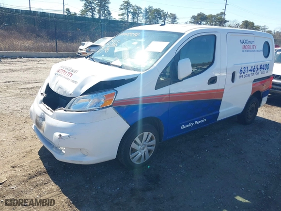 2020 Nissan NV200 Compact Cargo S with VIN 3N6CM0KN4LK692543, listed as a IAAI auction lot 41777778 with 71,402 mi miles. Bid and sale history available at carsss.com. Image 18.