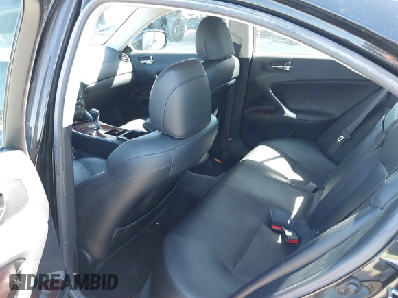2008 Lexus IS 250 with VIN JTHBK262685078772, listed as a IAAI auction lot 41867903 with 177,566 mi miles and . Bid and sale history available at DreamBid. Image 8.