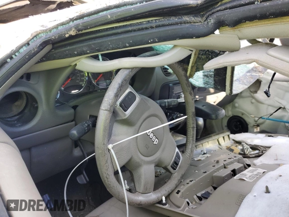 2007 Jeep Liberty Limited with VIN 1J4GK58K87W504891, listed as a Copart auction lot 83341164 with Not provided miles and Salvage title. Bid and sale history available at DreamBid. Image 9.