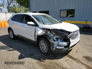 2022 Ford Edge SEL z VIN 2FMPK4J91NBA93741, wystawiony jako Copart lot #54619835 z przebiegiem 52 646 mil mil oraz Szkoda całkowita • Salvage title. Historia ofert i sprzedaży dostępna na DreamBid. Obrazek 4.